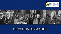 Prime Video: Private Information