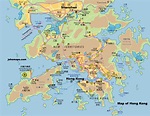 卓號地圖 - 香港地圖