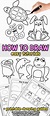 How to Draw - Step by Step Drawing For Kids and Beginners | Cartoon ...
