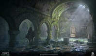 Bolingbroke Throne Room Art - Assassin's Creed Valhalla Art Gallery ...