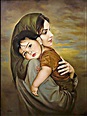 Pin de Isthar en Felicitaciones | Madre arte, Pintura de madre e hijo ...