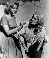 B.D. Hyman Lights Her Mother Bette Davis’ Cigarette on The Set of ‘What ...