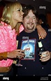DJ Sara Cox and comedian Johnny Vegas during The Q Awards 2001 at the ...