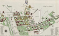 Guide to Yale University map · Yale University Library Online Exhibitions