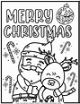 Free Printable Christmas Coloring Sheet