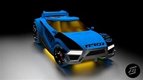 AcceleRacers Chicane Front by Xceptre | Hot wheels cars, Futuristic ...