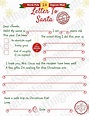 Printable Letter To Santa Template Free - Free Printable Templates