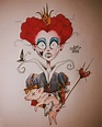 *QUEEN of HEARTS ~ Alice in Wonderland.....off with her head! | Tim ...
