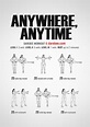 Anywhere, Anytime Workout by #DAREBEE | Fitness body, Darbee workout ...