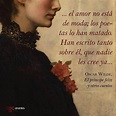 Álbumes 98+ Foto Poemas De Amor De Oscar Wilde Cena Hermosa