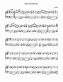 Feel Good Inc – Gorillaz Sheet music for Piano (Piano Duo) | Musescore.com
