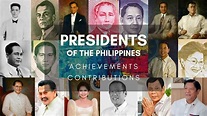 Complete List of Presidents of the Philippines - Achievements and ...