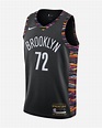 Brooklyn Nets City Edition "Biggie" Swingman Men's Nike NBA Connected ...
