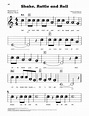 Shake, Rattle And Roll Sheet Music | Bill Haley & His Comets | E-Z Play ...