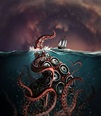 Kraken by Jerry LoFaro | Creatures | 2D | CGSociety Fantasy Posters ...