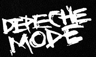 Depeche Mode Logo 7x5" Printed Patch