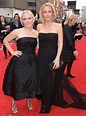 Gillian Anderson brings daughter Piper to Olivier Awards | Daily Mail ...
