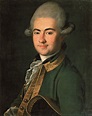 Porträt des Dramatikers Alexander Andrejewitsch Wolkow 1736-1788, 1768