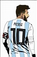 Cómo dibujar A Messi En El Psg 】 Paso a Paso Muy Fácil 2024 - Dibuja Fácil