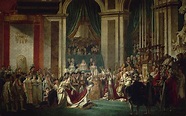 A Coroação de Napoleão, 1807 - Jacques-Louis David - WikiArt.org