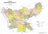 High Resolution Map of Jharkhand - BragitOff.com