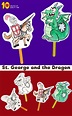 St. George’s Day Craft | Easy arts and crafts, Crafts, Puppets