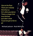 Best 70 Michael Jackson Lyrics Quotes and Verses - NSF News and Magazine