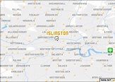 Islington (United Kingdom) map - nona.net