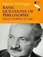 Read Basic Questions of Philosophy Online by Martin Heidegger | Books