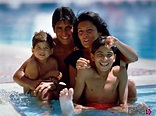 Carmina Ordóñez junto a sus hijos Francisco Rivera, Julián Contreras y ...