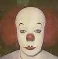 Tim Curry's first makeup test for his role as Pennywise the Clown in ...
