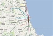 CTA Rail Colors In Google Maps: 'L' System Stands Out In New Map Design ...