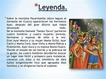 La leyenda de los hermanos ayar