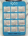 calendario 1963 - Comprar Calendarios antiguos en todocoleccion - 57325309