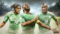 El once ideal de la selección de Costa de Marfil entre el año 2000 y el ...