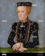 Portrait of Anna Jagiellon (1523-1596), Queen of Poland, c. 1565 Stock ...