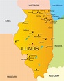 Where is Illinois, IL Located? Where is Illinois on a US map? Fun Facts ...