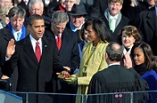Barack Obama toma posesión como presidente de Estados Unidos en 2009 ...
