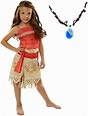 La Señorita Vaiana Kleid Moana Prinzessin Kinder Kostüm Verkleidung ...