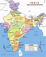 India Political Map | Free Download India Political Map