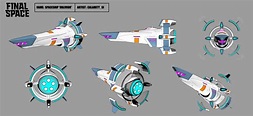 'Final Space' ship concept by calamitySi on DeviantArt