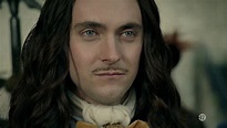 George Blagden as the 'Sun King' Louis XIV in season 2 of the hit ...