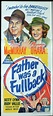 FATHER WAS A FULLBACK Original Daybill Movie Poster Fred MacMurray ...