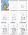 How to draw Big Ben London | Big ben art, Big ben drawing, Art drawings ...