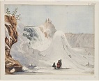 Le Cône de glace de la chute Montmorency - Dyneley, Amelia Frederica ...