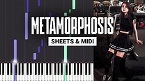 METAMORPHOSIS - INTERWORLD - Piano Tutorial - Sheet Music & MIDI - YouTube