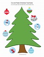 Christmas Cut and Paste, Holiday Worksheet Activities