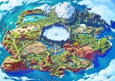 Paldea Region Map Art - Pokémon Scarlet and Violet Art Gallery