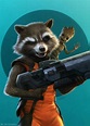 Guardians of the Galaxy 🌌🌠 | Baby groot, Rocket raccoon, Groot