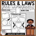 Rules And Laws Worksheets Pdf